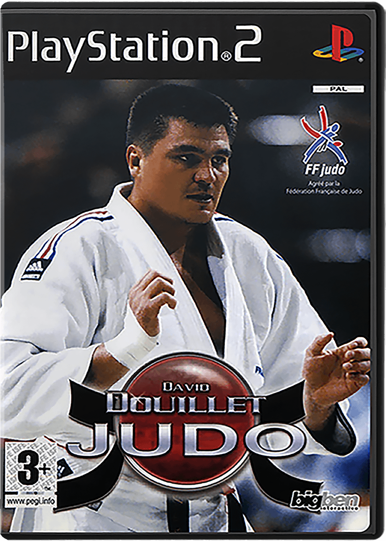 David Douillet Judo box art for Playstation 2
